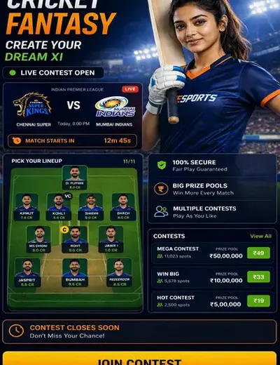 Wwwwin2023 (win 2023) fantasy cricket & matchday visual 3